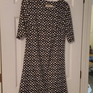 Aryeh Black and White Dress